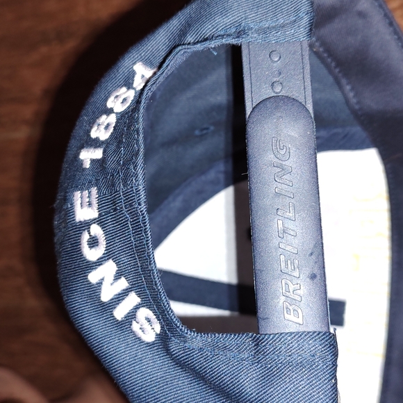 Breitling Swiss Chronographs Navy Yellow Baseball Trucker Snapback Hat Cap - Picture 9 of 9